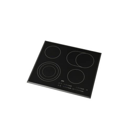 AEG must 59cm pliidiplaat HK654070FB-4