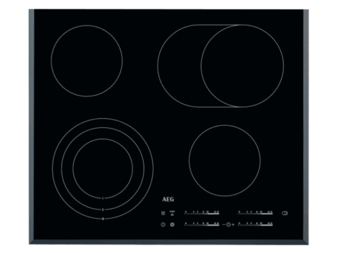 AEG must 59cm pliidiplaat HK654070FB-4