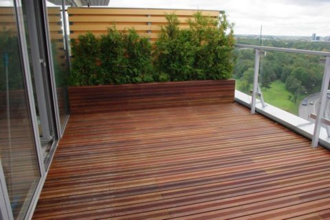 Eksootilisest puidust terrassilauad on väga vastupidavad