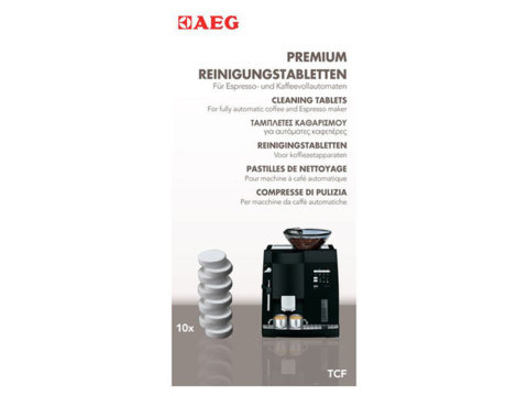AEG TCF puhastustabletid kõikidele espresso- ja kohvimasinatele (10tk)
