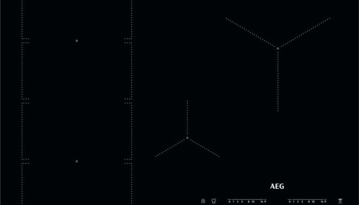 AEG 70cm sillafunktsiooniga induktsioonpliit IKE74471IB