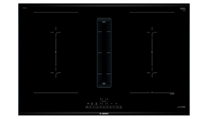 Bosch õhupuhastiga 81.6cm induktsioonpliidiplaat PVQ895F25E