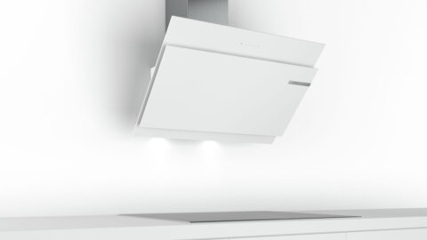 Bosch seinale paigaldatav köögiõhupuhasti90 cm valge DWK97JM20