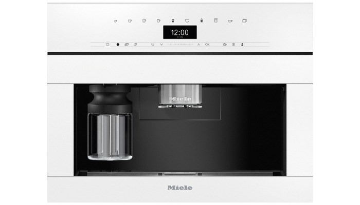 Miele täisautomaatne valge integreeritav kohvimasin CVAA7440