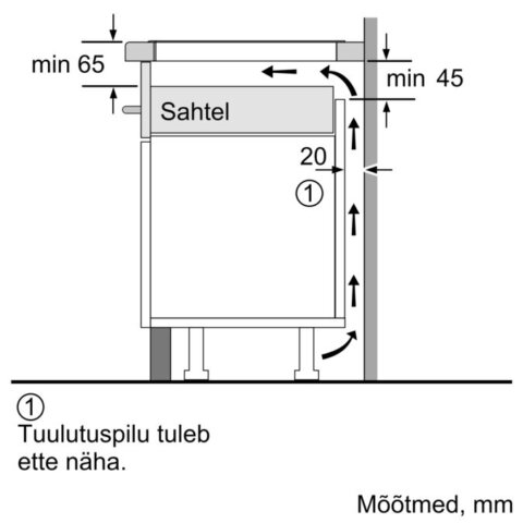 NEFF FlexInduction induktsioonpliidiplaat 60 cm T56TS51N0