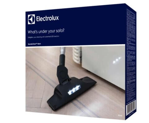 Electrolux SpeedyClean õhuke LED tolmuimejaots ümarale otsale ZE165