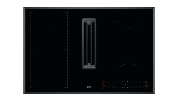 AEG integreeritav 80cm õhupuhastiga induktsioonpliidiplaat Hob2Hood