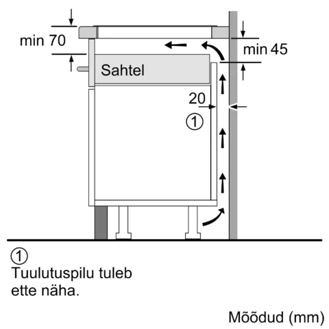 NEFF TwistPadFire induktsioonpliidiplaat 80 cm T68PS6RX0