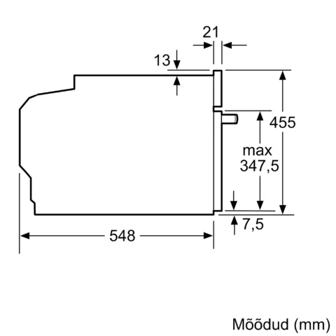 NEFF kompaktahi mikrolainefunktsiooniga 60x45 cm C17MS22G0