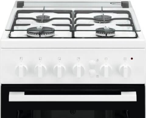 Electrolux eraldiseisev valge pliit ahi gaasiga LKG500004W