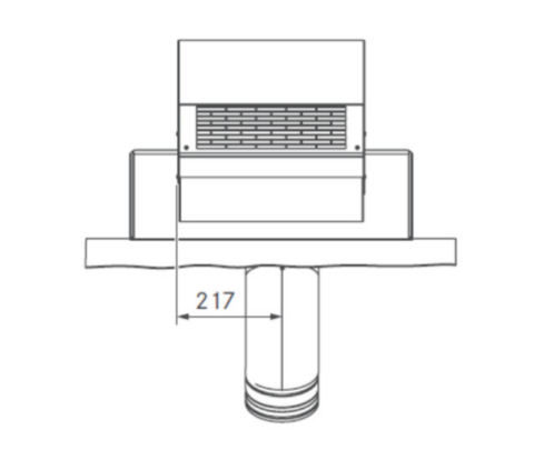 BORA katusekividele paigaldatav ventilaator EC ULZ