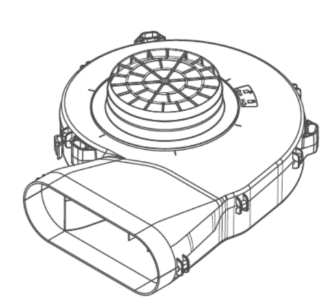 BORA soklile paigaldatav ventilaator EÜ