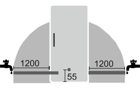 Liebherr 177cm integreeritav sügavkülmik NoFrost SIFNEI5188-20