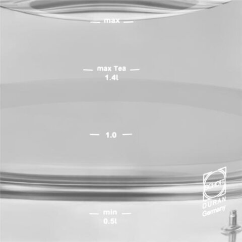 WMF Lono reguleeritava temperatuuriga 1.7L klaasist veekeetja