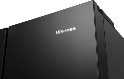 Hisense NoFrost 181cm veemasinaga must SBS külmik 480L
