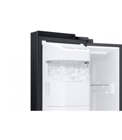 Samsung vee- ja jäämasinaga must SBS külmik 634L