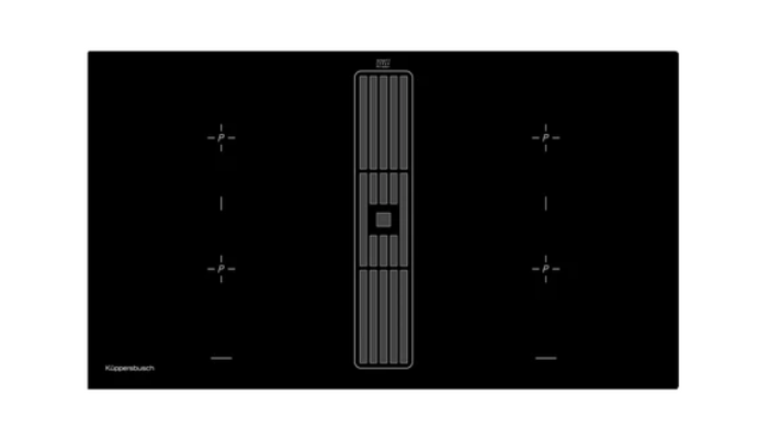 Küppersbusch Ind.pliidiplaat + tööpinna õhupuhastaja 90cm