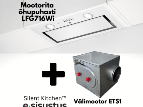 Electrolux mootorita valge H2H õhupuhasti LFG716Wi + välimootor ETS1