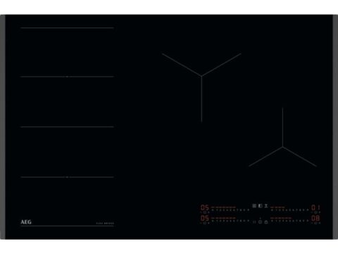 AEG 80cm induktsioonplaat Flex Bridge Hob2Hood TI84IF00FB