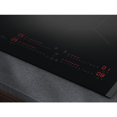 AEG 80cm induktsioonplaat SenseBoil Hob2Hood TI84IB10FB