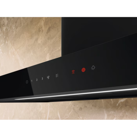 Electrolux 90cm stiilne must kubu-tüüpi õhupuhasti Hob2Hood LFT819K