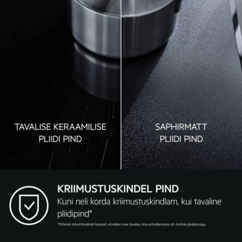 AEG H2H 83cm pliidiplaat õhupuhastiga SenseFry TH84CC23CZ