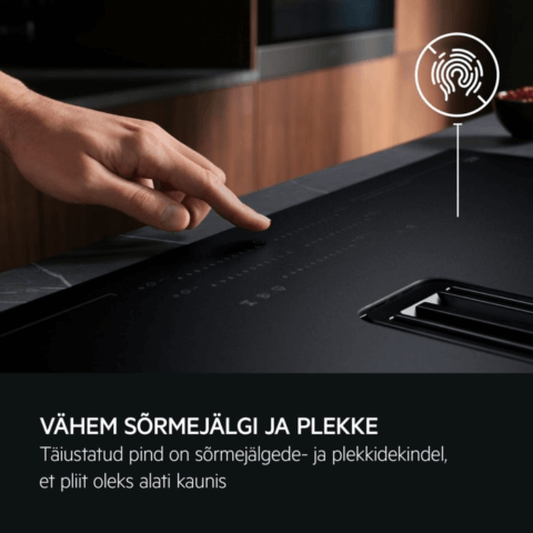 AEG H2H 83cm pliidiplaat õhupuhastiga SenseFry TH84CC23CZ