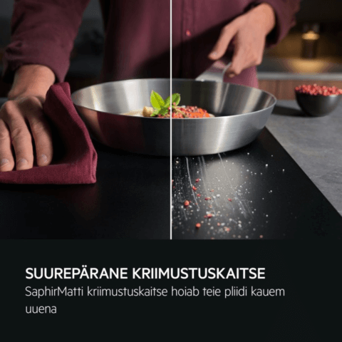 AEG H2H 83cm pliidiplaat õhupuhastiga SenseFry TH84CC23CZ
