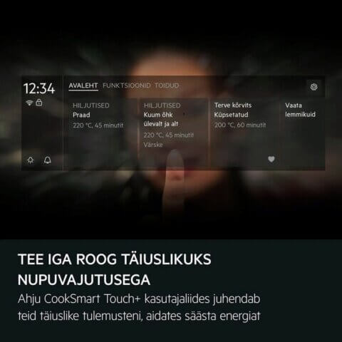 AEG Matt Must kompaktne Auruahi 9000 ProAssist SteamPro NKP9S821T