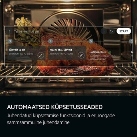 AEG Matt Must kompaktne Auruahi 9000 ProAssist SteamPro NKP9S821T