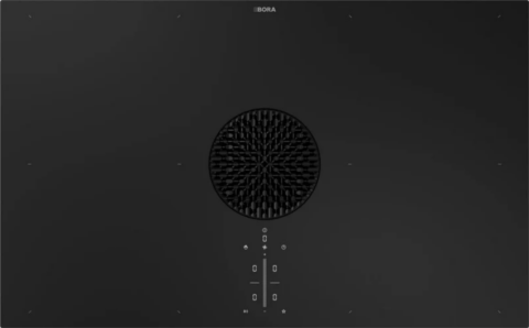Bora PUXA2R 80 cm lai ventilatsiooniga pliidiplaat - matt must