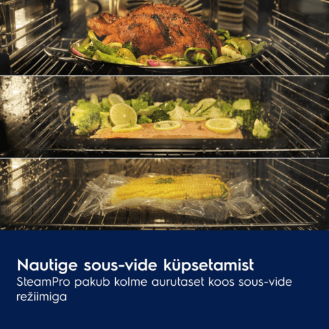 Electrolux Auruahi MealAssist SteamPro toiduanduriga LOA9S3XZ