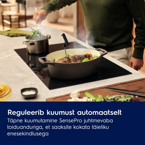 Electrolux Induktsioonpliidiplaat 80 cm SensePro Hob2Hood-funktsiooniga EIS8959