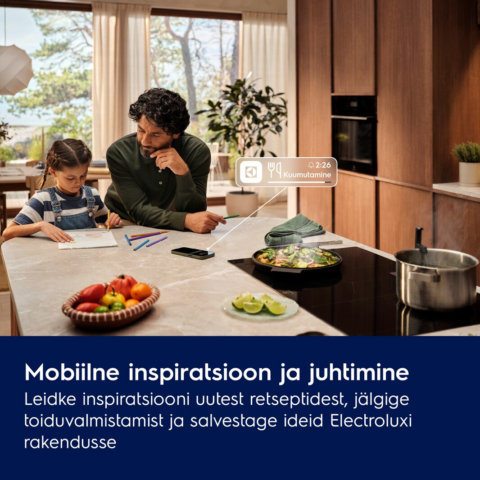 Electrolux Induktsioonpliidiplaat 80 cm SensePro Hob2Hood-funktsiooniga EIS8959