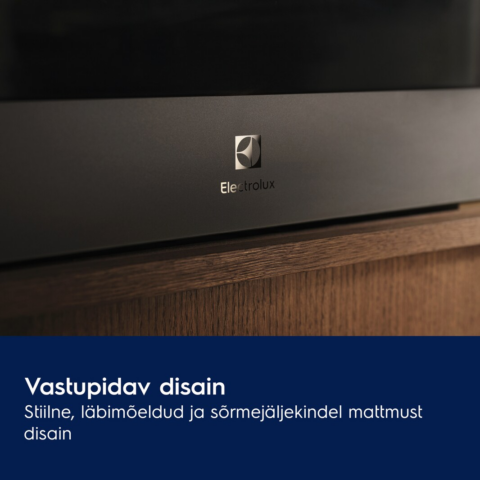 Electrolux Pürolüüsahi matt must MealAssist toiduanduriga EOE9P3XT