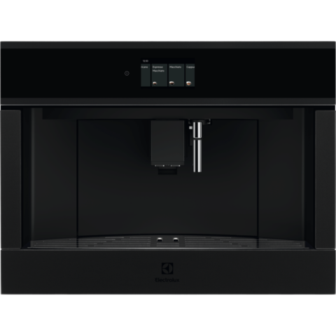 Electrolux integreeritav stiilne matt must kohvimasin EBC95T