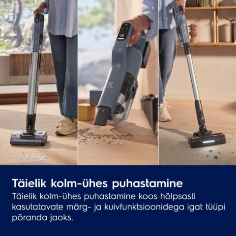Electrolux pesev varstolmuimeja 800 Seeria Ultimate Wet & Dry EW82U2DB