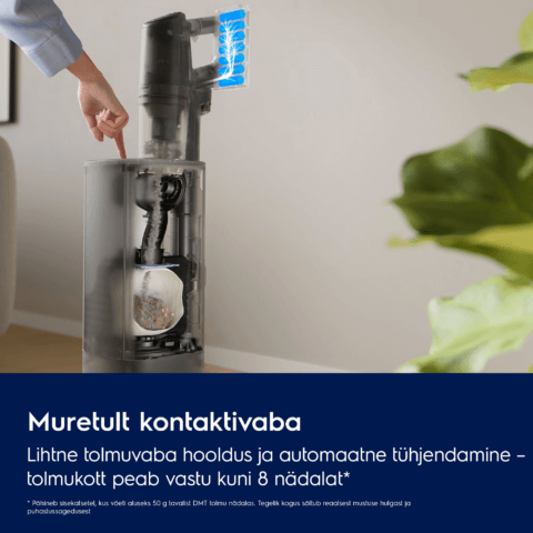 Electrolux juhtmevaba tolmuimeja Hygienic UV 800 Seeria EP83HB25UV