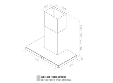 Pando P‑417 seinale paigaldatav õhupuhasti - Image 2