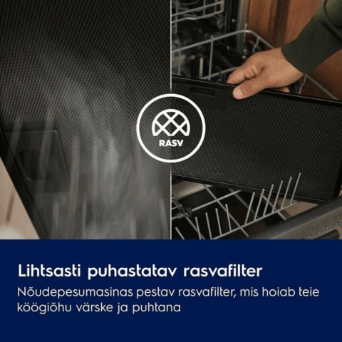 Electrolux integreeritud tavapärane 60cm RV õhupuhasti LFU216X
