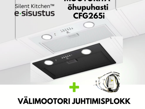 Electrolux 54cm H2H mootorita õhupuhasti CFG265 AC/EC välimootori juhtimisplokiga