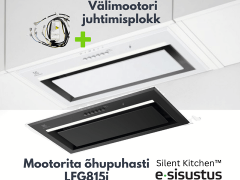 Electrolux 54cm H2H mootorita õhupuhasti LFG815 AC/EC välimootori juhtimisplokiga