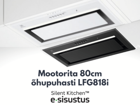 Electrolux H2H 80cm mootorita õhupuhasti LFG818i (valge, must)