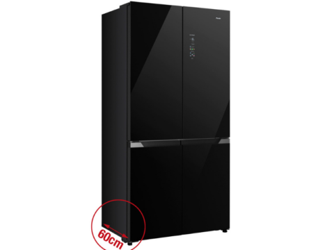 Pando eraldiseisev Ameerika COMBI külmik 4-ukseline, sügavus 597 mm PFLC AMER L