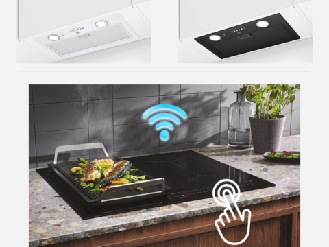 Electrolux H2H komplekt: kapi köögikubu CFG526 + induktsioonplaat KIV634