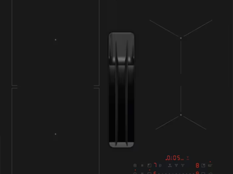 Electrolux integreeritud õhupuhastiga induktsioonpliidiplaat 60 cm ECC63410CT