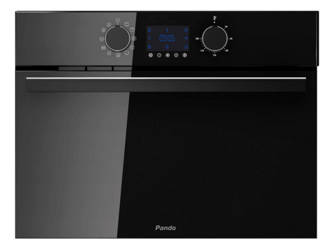 Pando kompaktahi mikrolainega 45 cm COMBI PHC-943