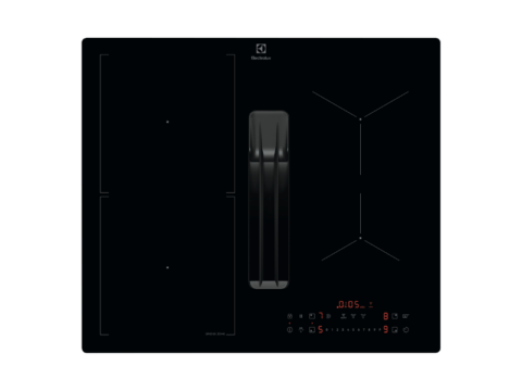 Electrolux induktsioonpliidiplaat integreeritud õhupuhastiga 60 cm 600 Bridge ECC63410CB