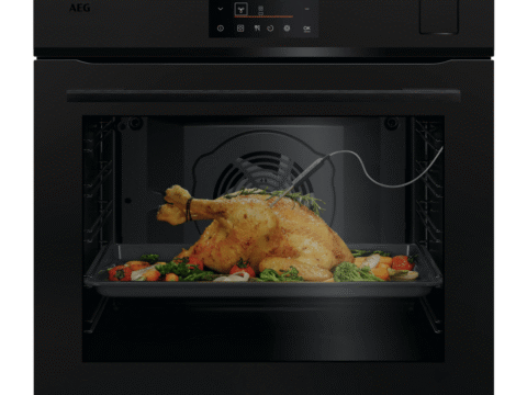 AEG NBH6X53KSE 6000 SteamCrisp auruahi – eestvaade
