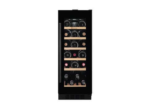 Electrolux EWS4020B5B must integreeritav veinikülmik 20 pudelile – kogu seade eestvaates